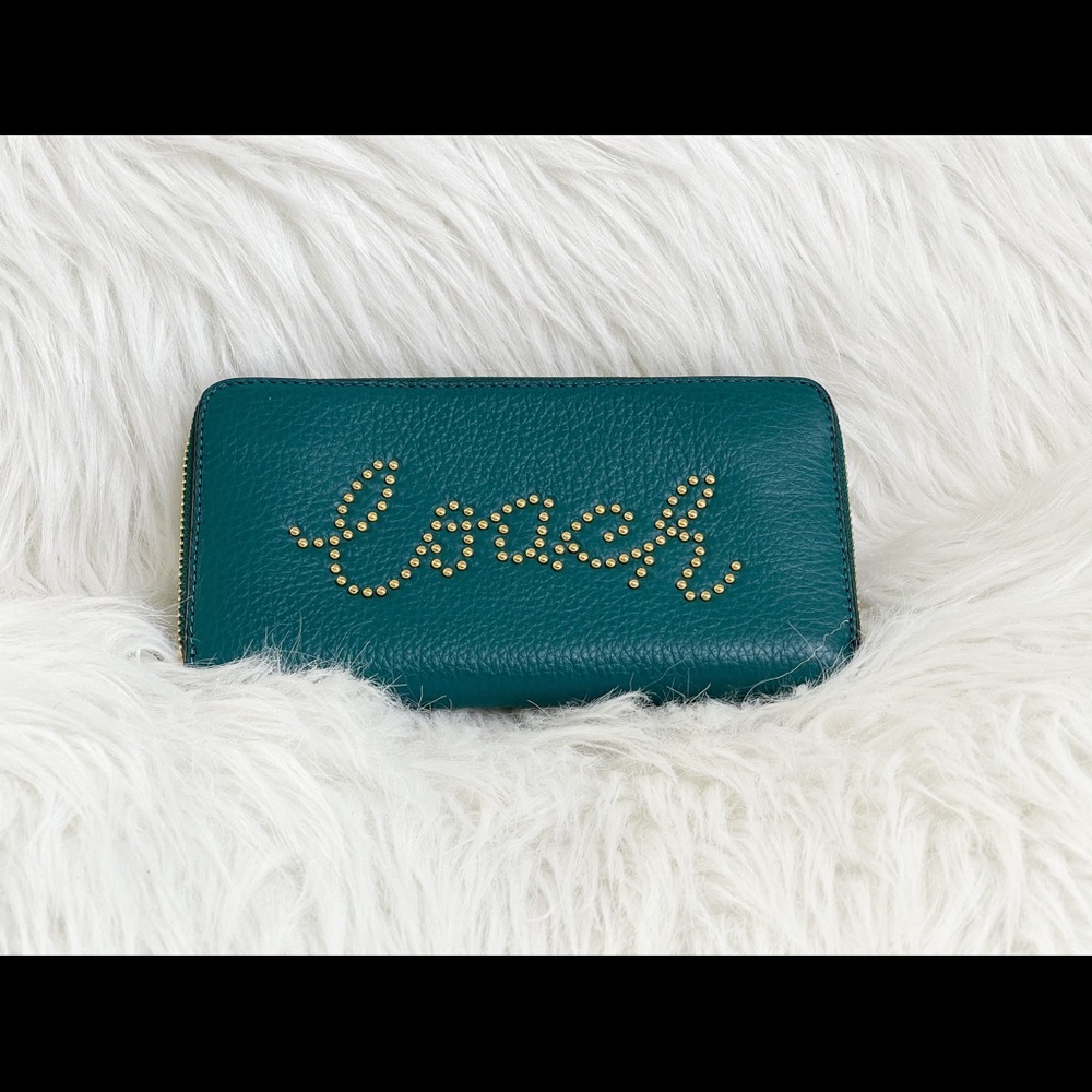 Coach Accordion Zip Wallet